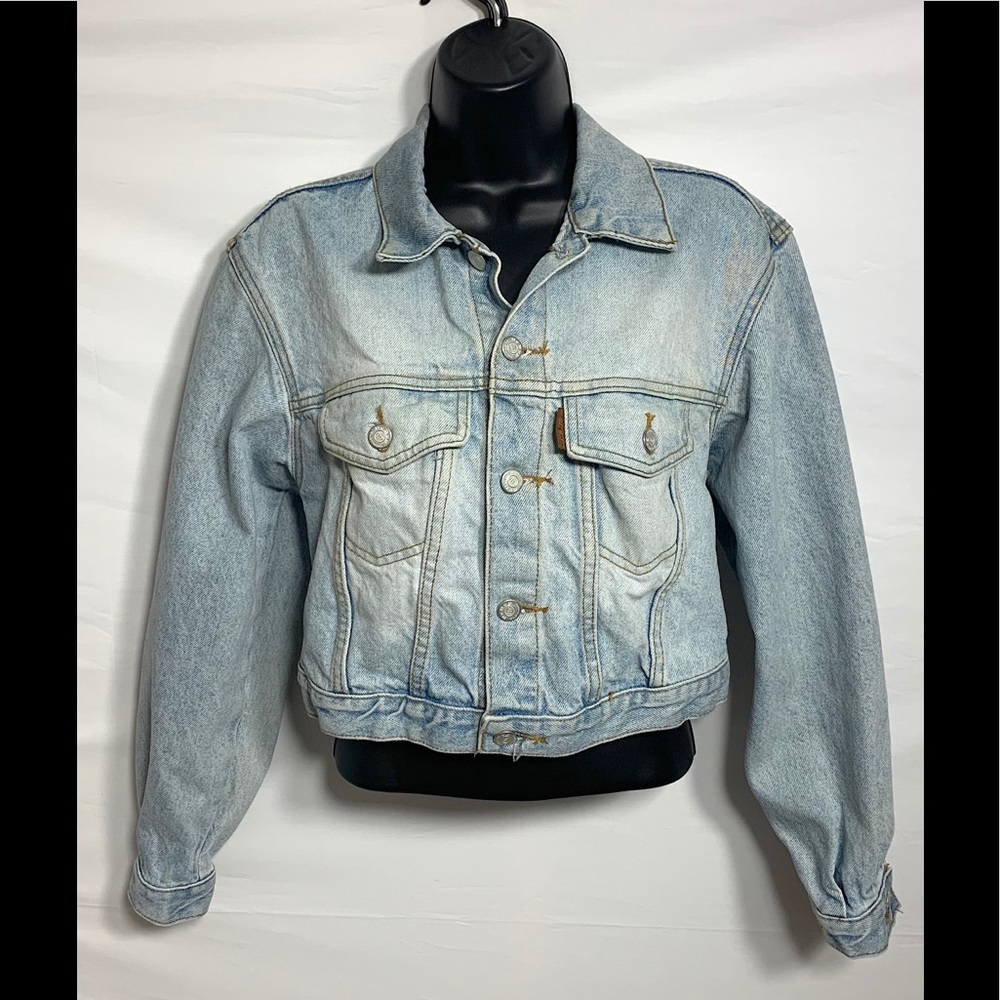 BeBop Women’s Vintage Denim Jacket Sz Small